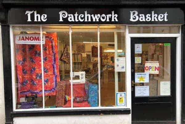 The Patchwork Basket shop front