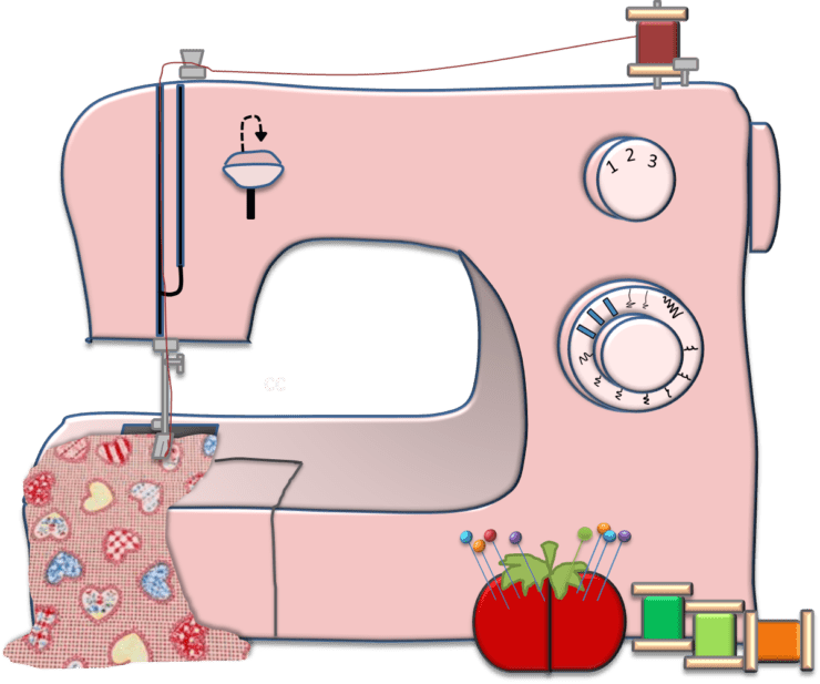 sewing machine clipart images 5