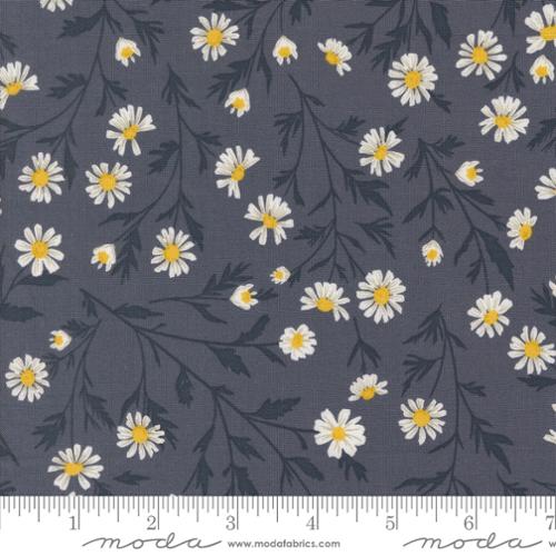 43200-15-Sundrenched Indigo Wild Daisy Chain Indigo Sun Drenched Fabric