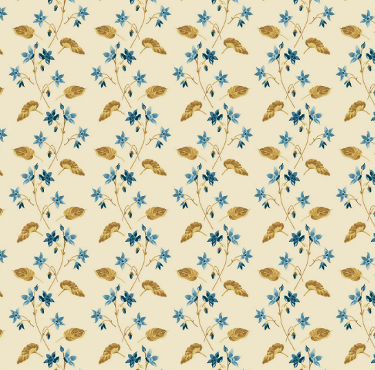 Clematis 1167 L Clematis Beach House Fabric | Andover Fabrics