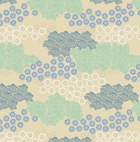 Hajime Clouds Fabric | Lewis & Irene Hajime Clouds Fabric | Lewis & Irene
