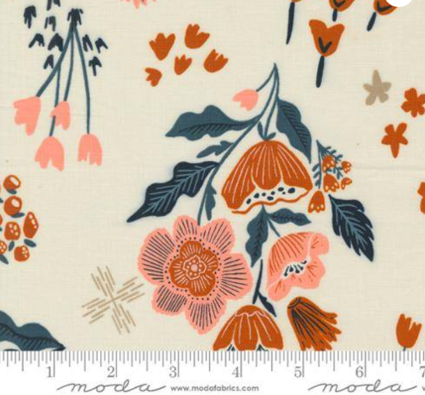 Folk and Lore Garden Tales Eggshell Fabric | Moda