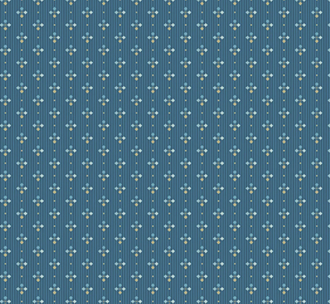 Blue Escape Foulard Fabric | Andover Fabrics
