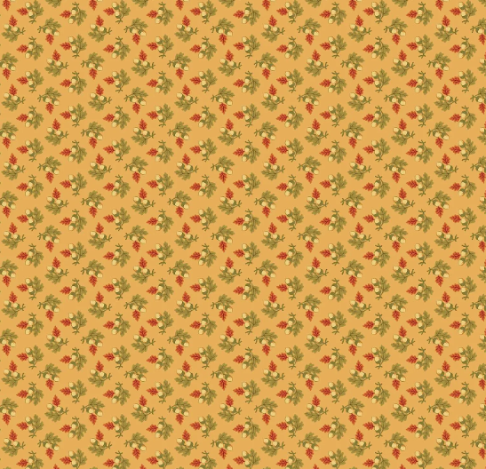 Gathered Acorns 1545 Y Gathered Acorns Autumn Woods Fabric | Makower
