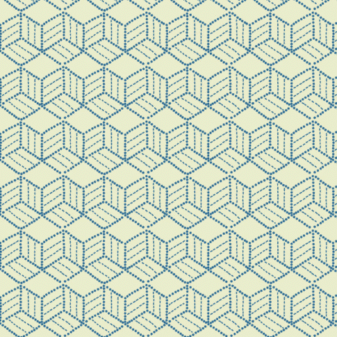 Hajime Hex Geo Fabric | Lewis & Irene