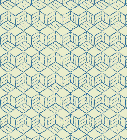 Hex Geo SH5 Hajime Hex Geo Fabric | Lewis & Irene