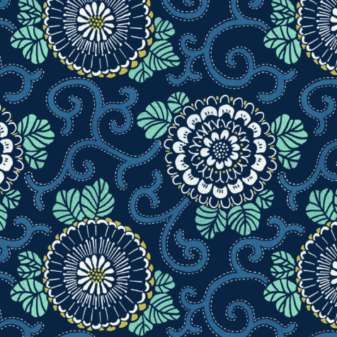 Hajime Indigo Fabric | Lewis & Irene