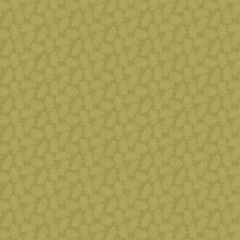 Oakleaf Autumn Woods Green Gold Fabric | Makower