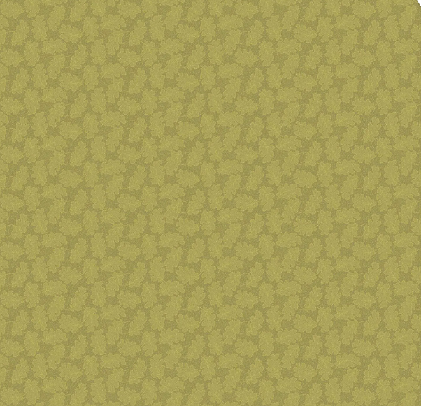 Oakleaf 1547 G Oakleaf Autumn Woods Green Gold Fabric | Makower