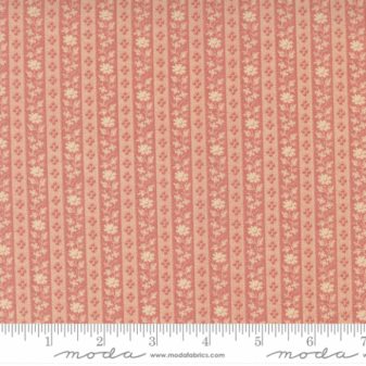 Wild Orchid Petal Floral Stripe Fabric | Moda