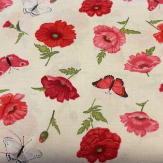 Merry Poppies 7768 Fabric | Stof Fabrics