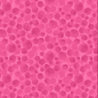 Bumbleberries Carnival Pink Fabric | Lewis & Irene