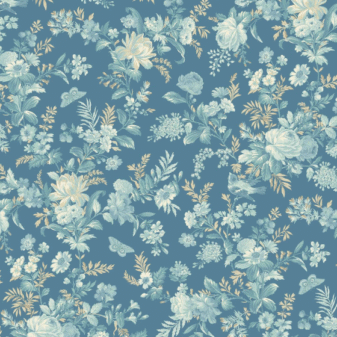 Bird Floral Sewing Bird Fabric | Andover Fabrics