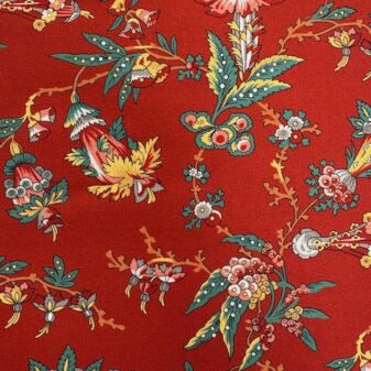 Feline Dutch Heritage Red Fabric | Dutch Heritage