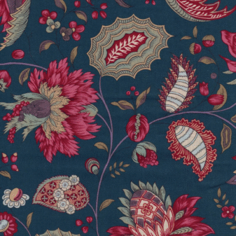Dutch Heritage DHER 4026 Dark Petrol Fabric