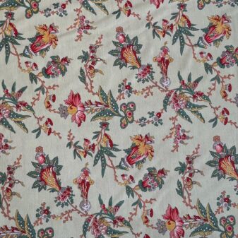 Feline Dutch Heritage Lt Green Fabric | Dutch Heritage