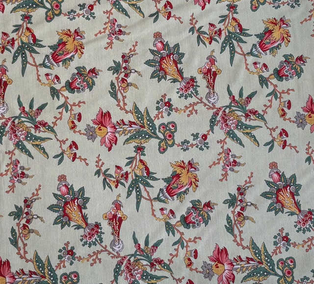 Feline DHER 2033 Lt Green Feline Dutch Heritage Lt Green Fabric | Dutch Heritage