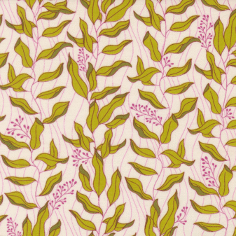 Legendary Love Porcelain Vines Fabric | Moda