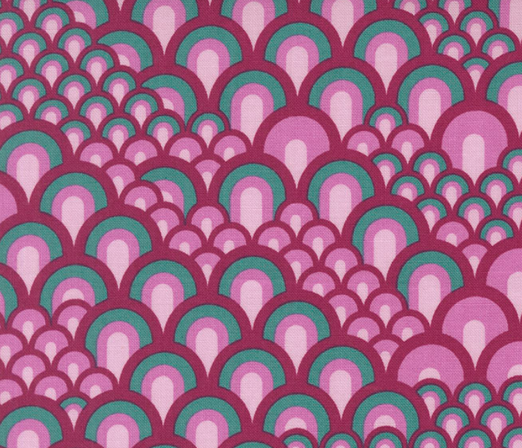 Legendary Love Wisteria Sea Waves Fabric | Moda