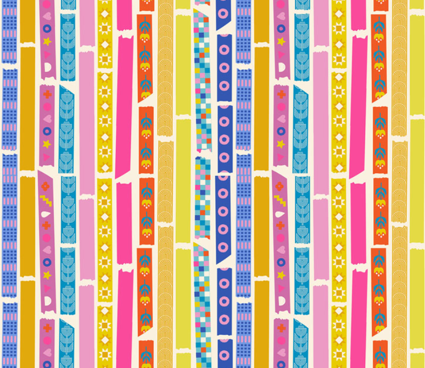 Natural RS1100 11 Natural Tape Washi Plus Fabric | Ruby Star Society