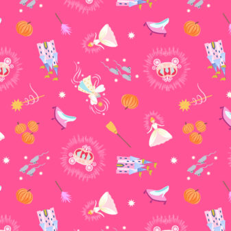 Cinderella Small Things Fairytales Fabric