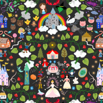 Small Things Fairytales Fabric | Lewis & Irene