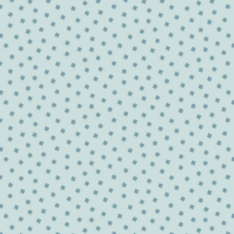Shop Le Moyne Star Sewing Bird by Edyta Sitar for Andover Fabrics, a 100% cotton pale blue fabric with tiny pieced star pattern.