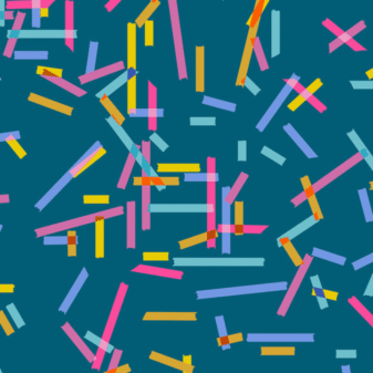 Teal Washi Plus Fabric | Ruby Star Society