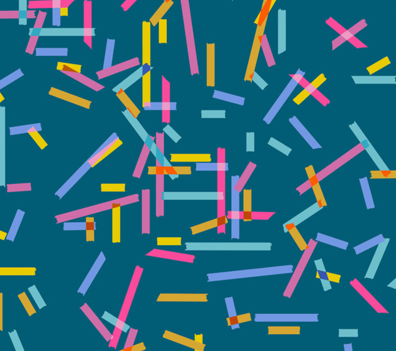 Teal RS1090 14 Teal Washi Plus Fabric | Ruby Star Society