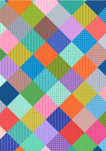 A974A Patchwork Multi