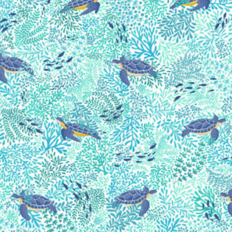Deep Blue Sea Turtles