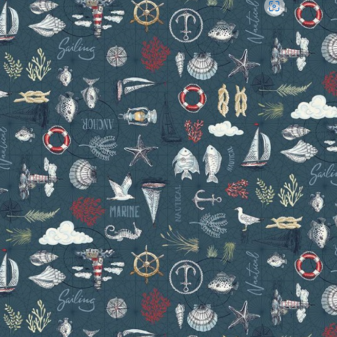 High Tide Maritime Dark Blue D078 B8