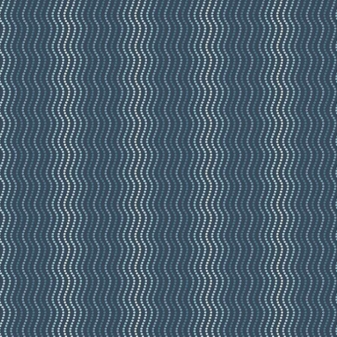 High Tide Waves Dark Blue D082 B8